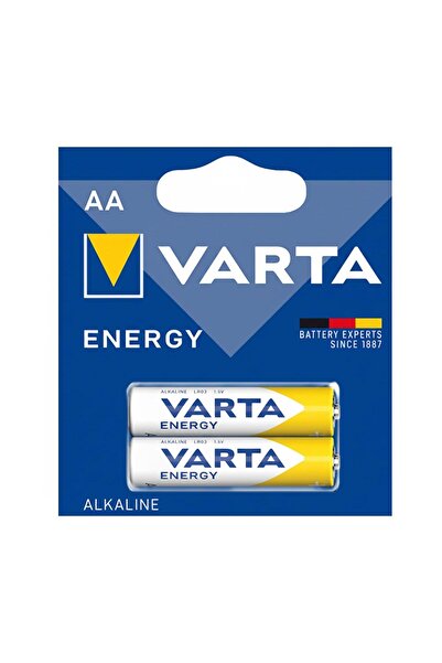 Varta PİL ALKALİN ENERGY AA 2'Lİ KARTELA