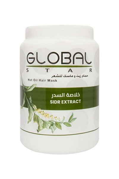 Globalstar حمام زيت وماسك للشعر خلاصة السدر 1500 مل