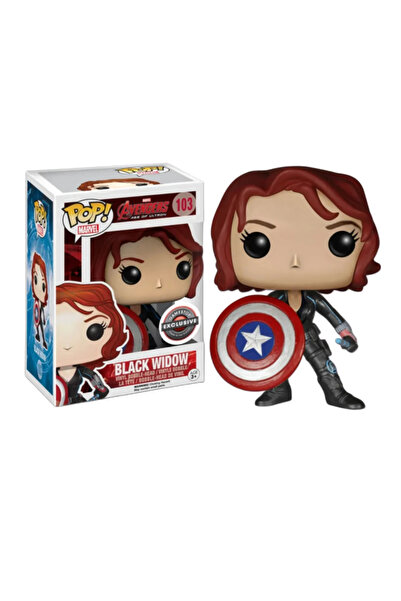 Funko Avengers: Age Of Ultron – Black Widow With Shield Pop! #103 (Gamestop Exclusive)