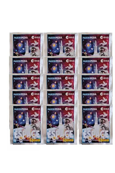 Next Plus Licensed Panini - Paninipedia-Space Stickers 15 Pack (75 Pieces) Decal