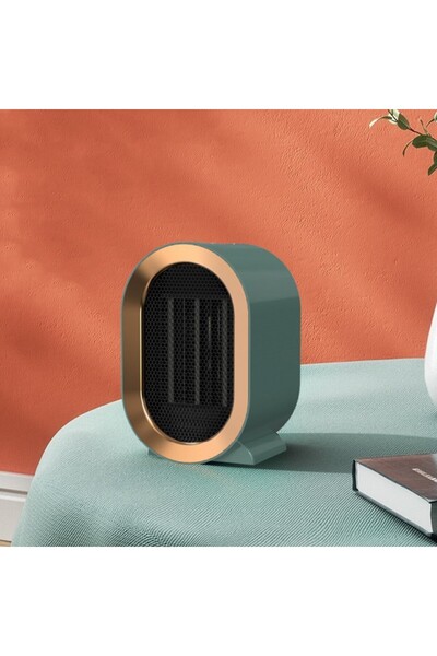 Flippy Mini Radiator Heater, PTC, 1200W, Adjustable Thermostat, Green