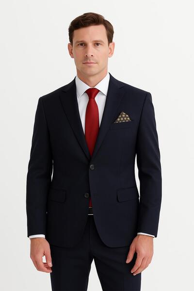 PİSERRO Erkek Takım Elbise Slim Fit