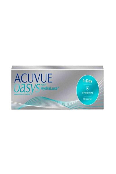 Johnson & Johnson Lentile de contact 1Day Acuvue Oasys HydraLuxe, 30 bucati, dioptrie -1.00