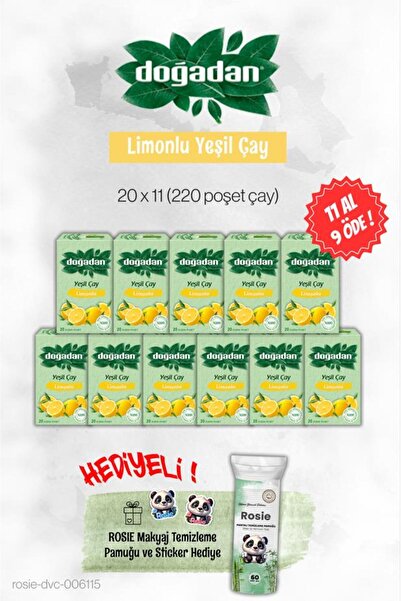 Doğadan Yeşil Çay Limonlu 11 AL 9 ÖDE ve Rosie