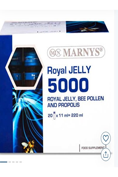 Marnys رويال جيلي 5000 20 أمبولة قابلة للشرب