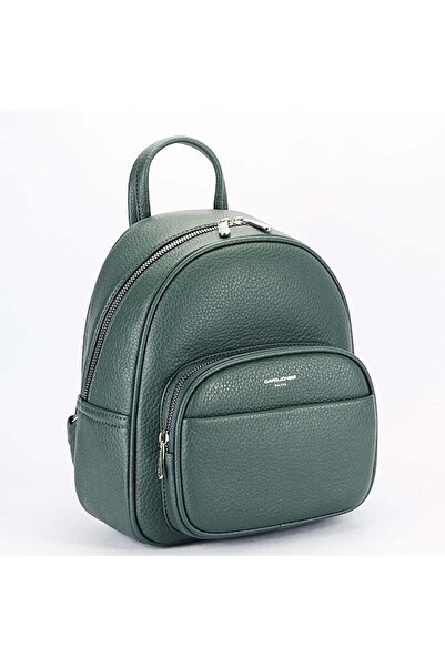 David Jones Dark green casual backpack CM6921A. M7
