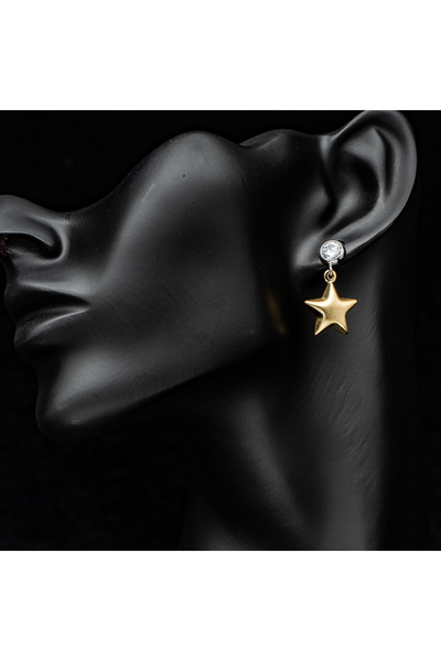 ElectraStore Cercei Placați Cu Aur Star