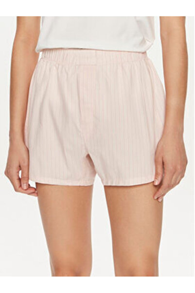 Calvin Klein Γυναικεία Σορτς από Υλικό Εσωρούχων 000QS6892E Ροζ