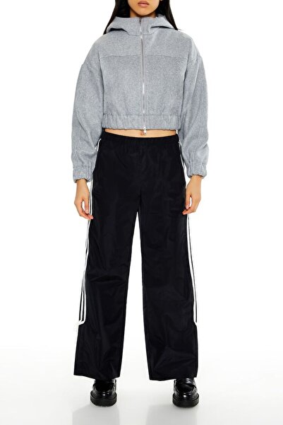Forever 21 Kapüşonlu Yüksek Yaka Ceket
