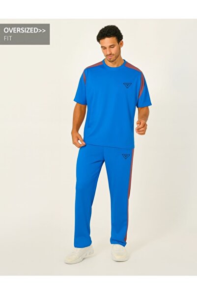 STITCH by MH بدلة رياضية قصة فضفاضة للرجال