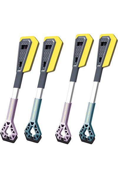 Flippy Two-Head Car Snow Scraper, 67x12.5 cm, Purple