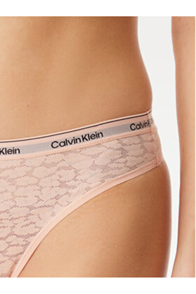 Calvin Klein Γυναικεία εσώρουχα βραζιλιάνικα σλιπ 000QD5233E Ροζ