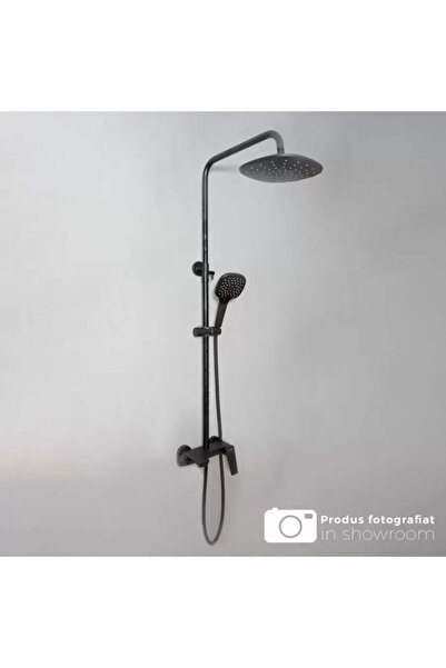 ALC-Shop Στήλη ντους, υγιεινής από ορείχαλκο, μαύρη