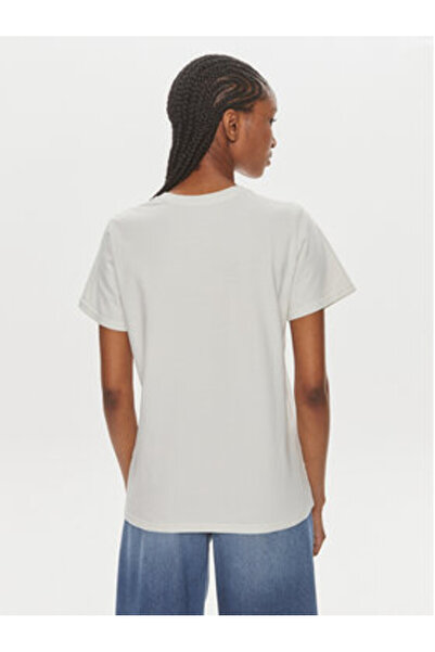 WRANGLER Γυναικείο T-Shirt 112350277 Εκρού