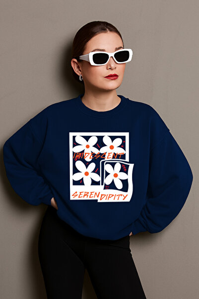 trendypassion Hanorac oversized unisex cu design imprimat Irides Serenity