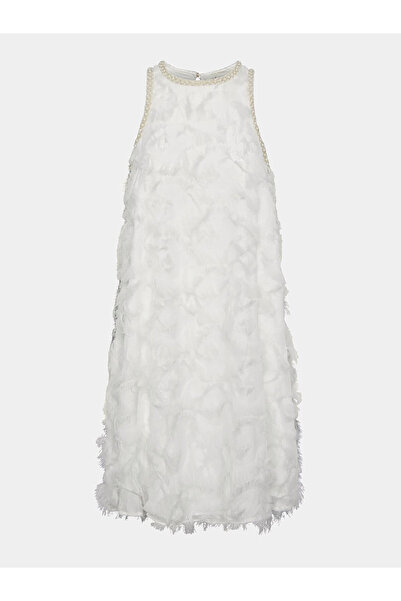 YAS Γυναικείο Φόρεμα Κοκτέιλ 26028873 Λευκό