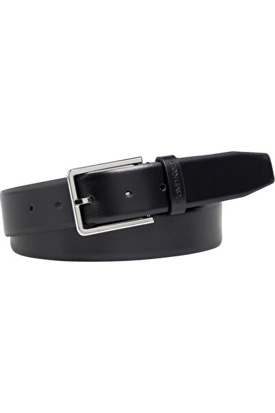 Calvin Klein 3.5CM BOMBED BELT Erkek Siyah Kemer