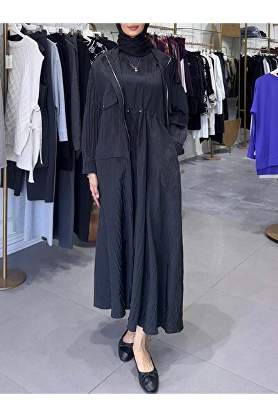 Ghisa KIRIŞIK CEKETLİ ELBİSE