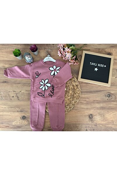 Baby Tavlı Kids Bobişko 2’li Kız Çocuk Takımı – Alt Üst Takım