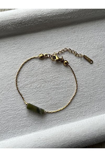 Pel Design سوار من حجر اليشم مصنوع يدويًا