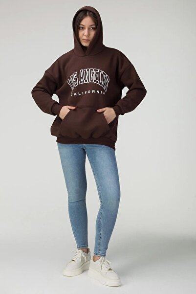 trendypassion Unisex Los Angles Printed Sweatshirt