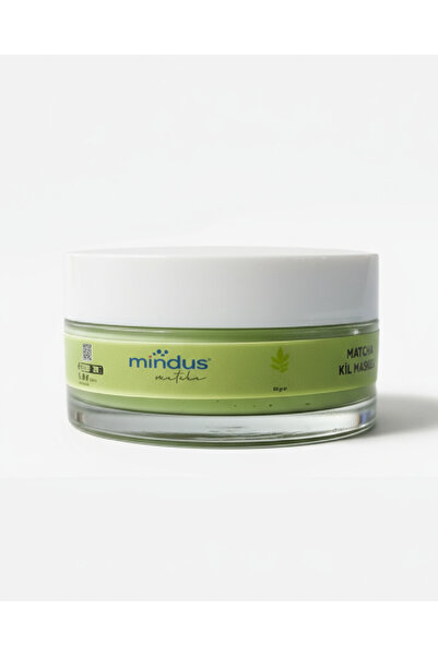 mindus قناع الطين الماتشا 50 جرام