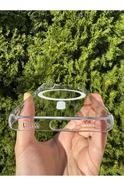 Deppo Trend Samsung Galaxy S22 Uyumlu Kılıf İnce Sert Sararmaz Magsafe Kamera Kenarı Koruyucu Dayanıklı Kapak