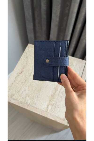 Uzs pace Kadın Kağıt Para Bölmeli Simli Cüzdan & Kartlık