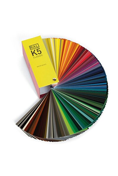 Ral K5 RENK KATALOĞU - YARI MAT - Water Based