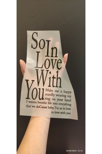 Gönülden Tasarım IMPRIMARE TRANSFERĂ CU SCRIBERE NEGRĂ ADEZIVĂ LA FIER DE CUCIAR ARMA 22X14 CM