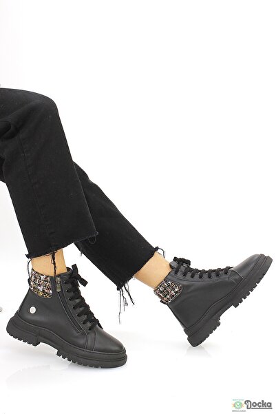 Mammamia Kadın Hakiki Deri Ortopedik Spor Bot M26/KB8055