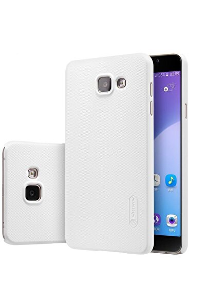 Nillkin Husa Samsung Galaxy A3 2015 Frosted Shield Alb + Folie de protectie