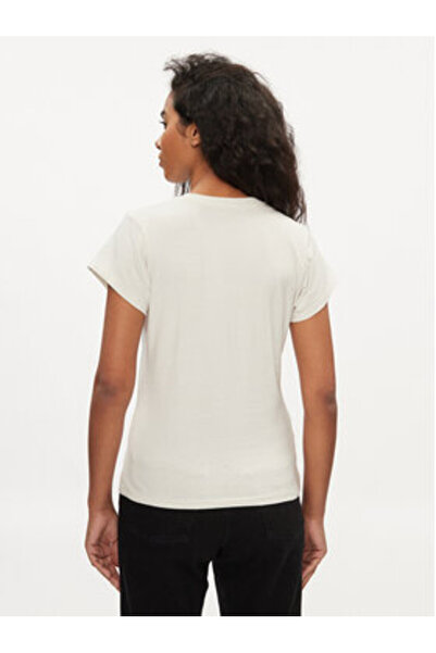 WRANGLER Γυναικείο T-Shirt 112350301 Εκρού