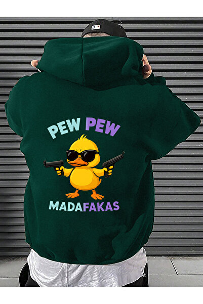 trendypassion Φούτερ με στάμπα με καρικατούρα Unisex Pew Pew