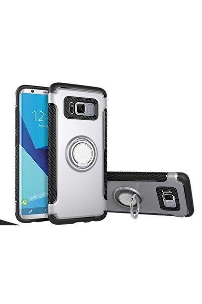 Motomo Husa Samsung Galaxy S8 Ring Argintiu
