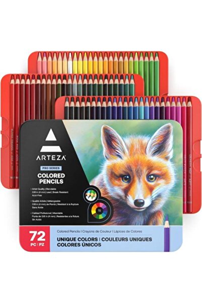 ARTEZA أقلام تلوين احترافية - مجموعة من 72 قلمًا