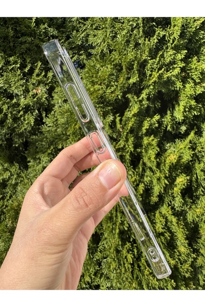 Deppo Trend Samsung Galaxy S25 Fe Uyumlu Kılıf İnce Sert Sararmaz Magsafe Kamera Kenarı Koruyucu Dayanıklı Kapak