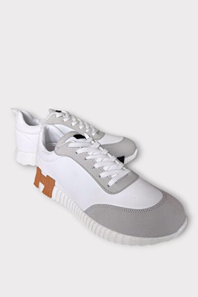 Liger Ανδρικά παπούτσια casual sneaker ΛΕΥΚΟ