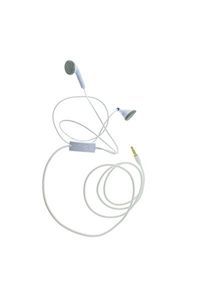 SOHO Căști intraauriculare cu conector jack de 3,5 mm, control al volumului și microfon, albe