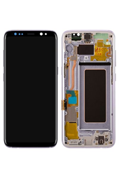 Samsung Ecran tactil Galaxy S8 G950, cu ramă, violet, Service Pack