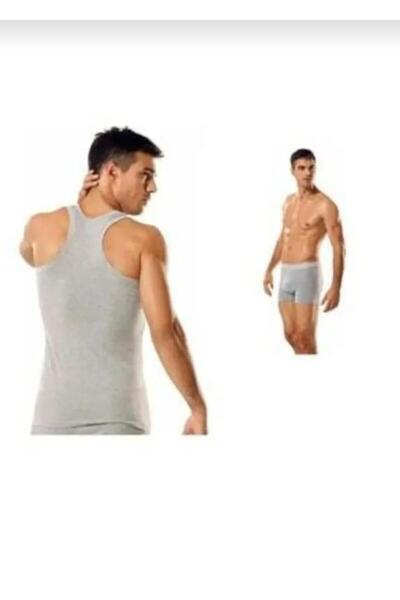 Tutku 0118-0114 Men's 3 Pieces Sports Underwear 3 Pieces Boxer Set