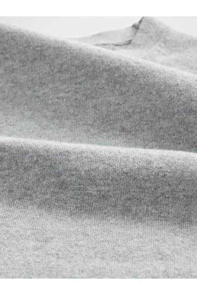 GAP Kadın Gri CashSoft Stretch Baby T-Shirt