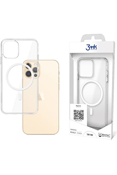 3MK Carcasă MagSafe pentru Apple iPhone 12 Pro Max, 3MK, MagCase, Transparentă