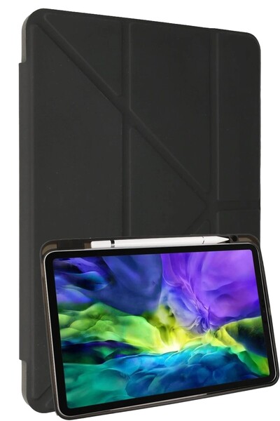 No7tech Newface iPad 10.2 (8.nesil) Kılıf Kalemlikli Mars Tablet Kılıfı