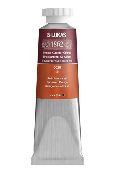 Lukas 1862 OIL 37ML CADMIUM ORANGE