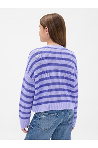 GAP Kız Çocuk Lila Oversize Hırka
