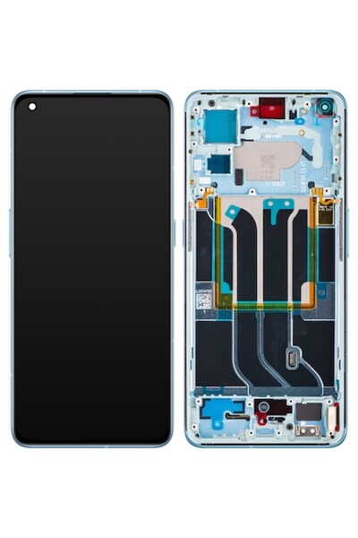 realme Ecran tactil GT2 Pro, cu ramă, albastru (albastru titan), Service Pack