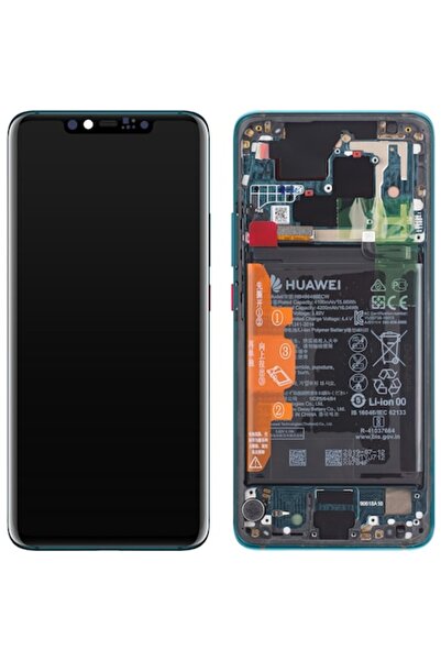 Huawei Ecran cu ecran tactil Mate 20 Pro, ramă și baterie, verde (verde smara...