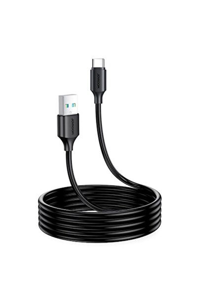 Joyroom USB to USB-C Cable, 100W PD Fast Charge, Data Transfer, 3A, 2m, Black