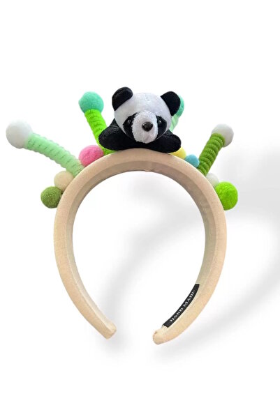 CAŞ DEKORASYON Mixed Color Panda Figured Crown